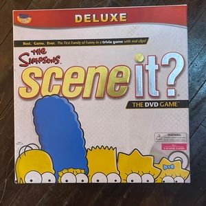 Simpsons Scene It Delux game